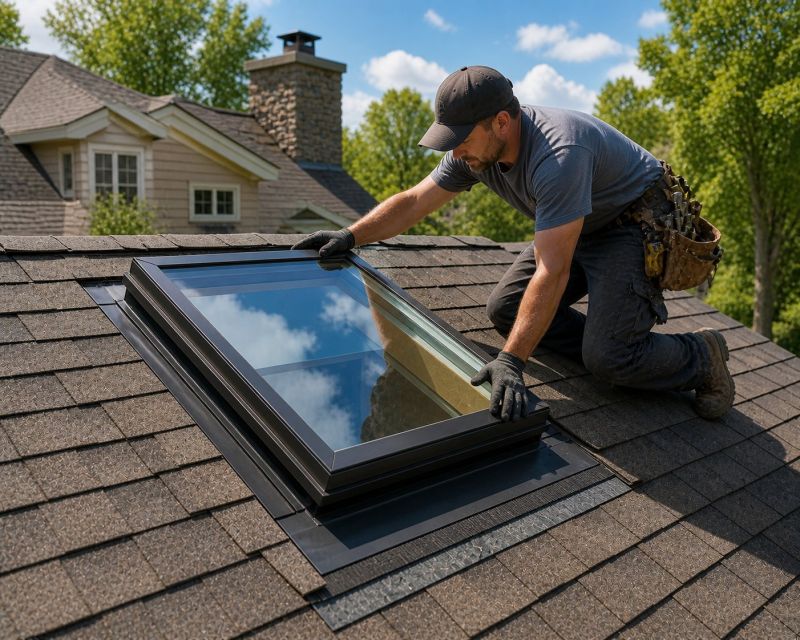 Glass Skylight Replacement in Renton, WA