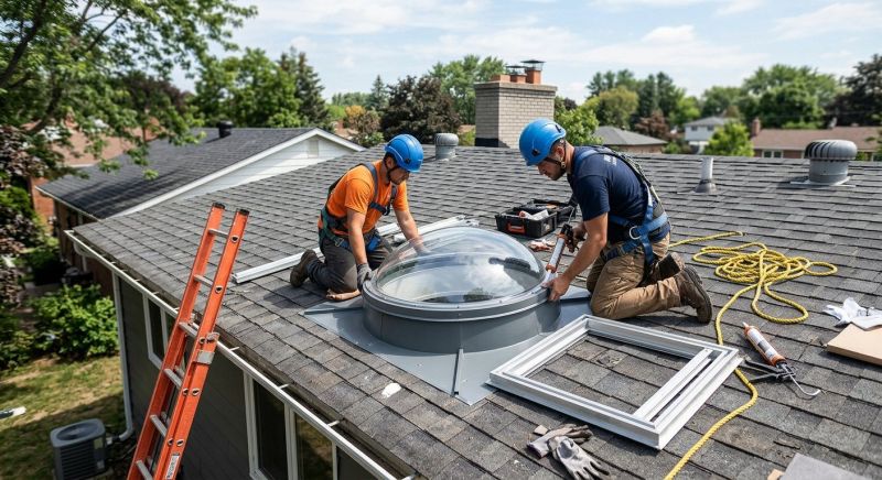 Glass Skylight Replacement in Gig Harbor, WA