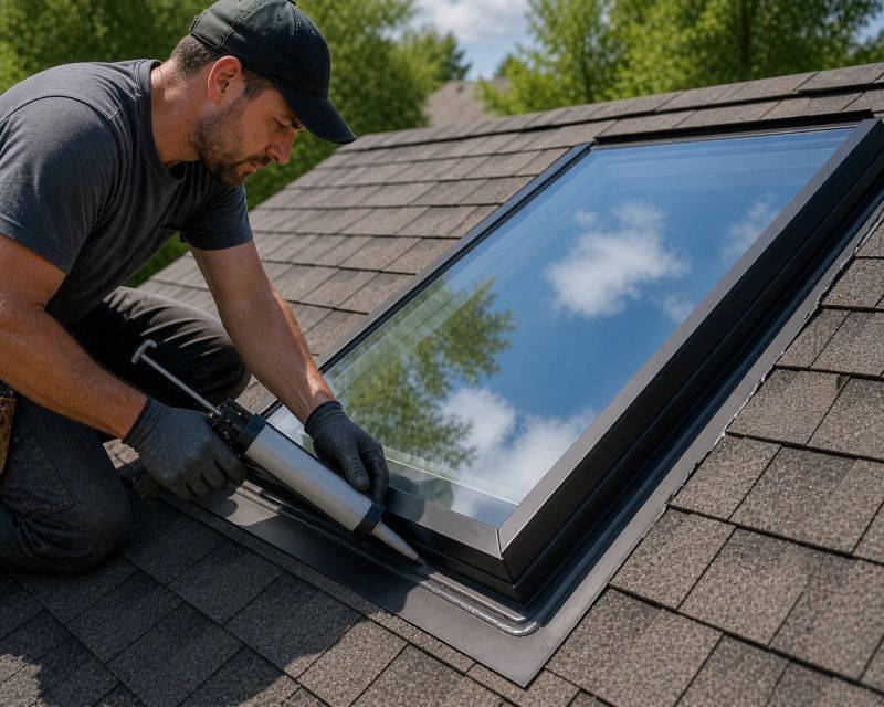 Skylight Leak Repair in Renton, WA